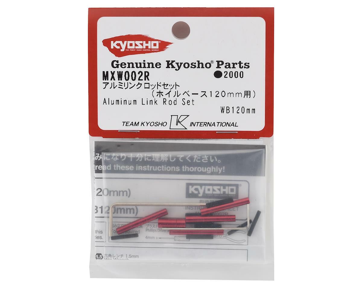 Kyosho Aluminum Link Rod Set (120mm) [KYOMXW002R]