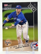 2017 Topps Now All-Star Game - Justin Smoak AS-9 - 1st Base - Blue Jays.