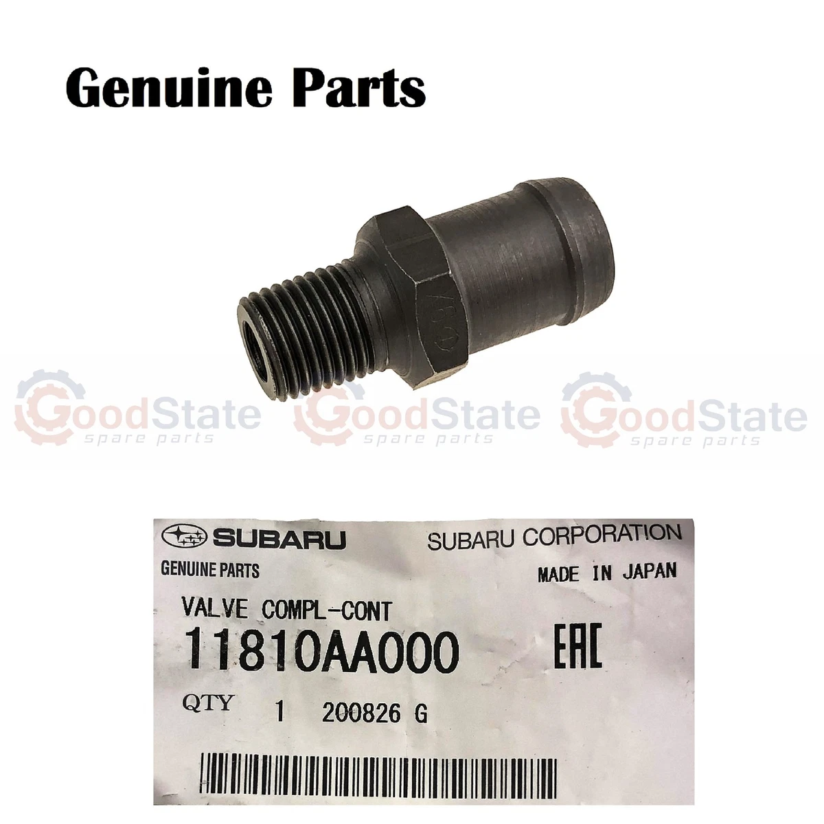 GENUINE Subaru Leone Alcyone Forester Intake Manifold Air Control