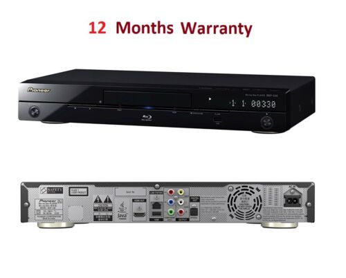 Reproductor de red Blu-Ray DVD Pioneer BDP-330 HDMI LAN USB Dolby True HD - Imagen 1 de 3