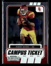 Robert Woods - 2021 Panini Contenders Draft Picks Campus Ticket #93 USC Trojans