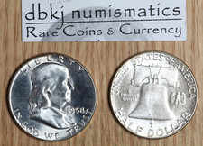 1958 (P) Franklin Half Dollar - 50¢ - BU - Brilliant Uncirculated