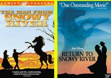 The Man From Snowy River  Return to Snowy River 2 DVD Sets NEW