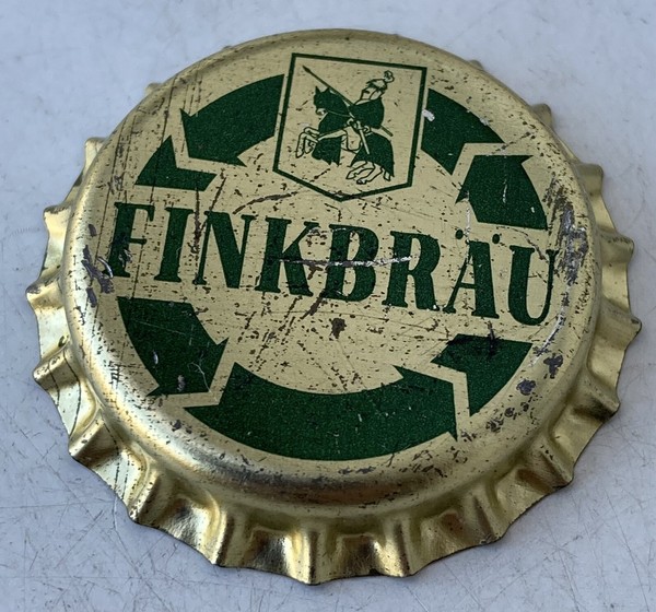 ANTIGUA CHAPA KRONKORKEN TAPPI BOTTLE CAP  BIER CERVEZA FINKBRAU / LIDL.GERMANY