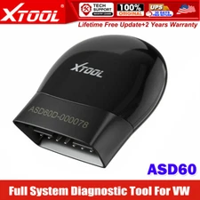 XTOOL ASD60 Fit For VW Auto OBD2 Code Reader Full System Diagnostic Scanner BT
