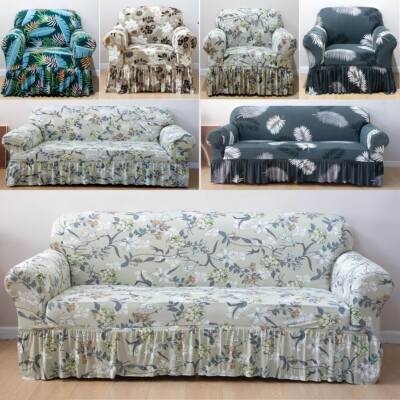 1/2/3 Sitzer Sofabezug Sofa Abdeckung Schonbezug Protector Stretch Couch Cover