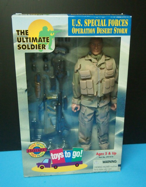 16 US Special Forces Ultimate Soldier Desert Storm Toys to Go
