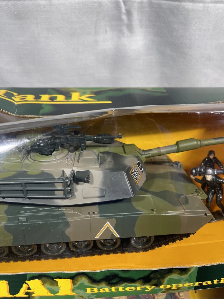 Lote de 4 cajas NewRay Tank M1A1 y KING TIGER fundido a presión a batería 1/32 Foto 3 de 4