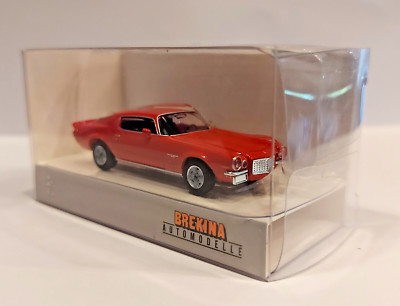 Brekina 19914 Chevrolet Camaro Z28 Metallic Rot ''muscle car'' OVP