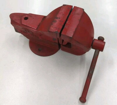 Vintage Wilton Shop King 3-1/2'' Bench Vise Made in USA Chicago Cast, NO BASE