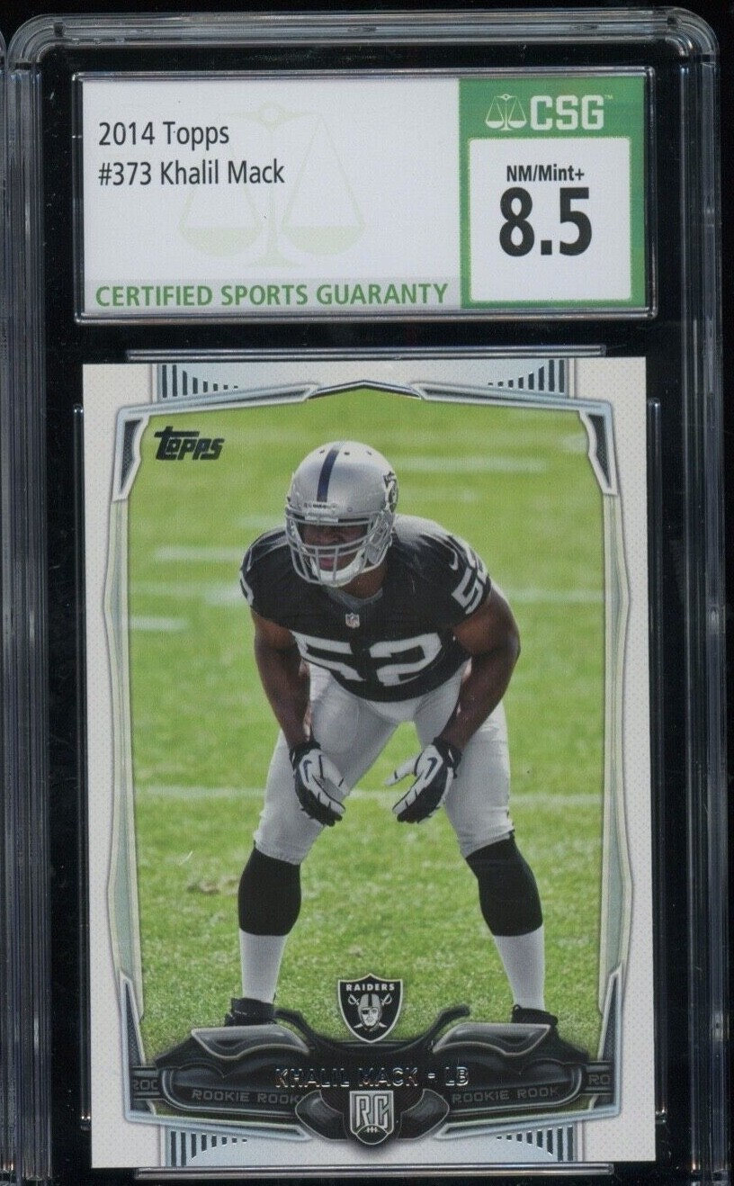Khalil Mack Topps #373 Running