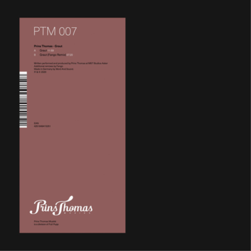Prins Thomas Graut (Fango Remix) (Vinyl LP) 12" Single