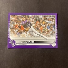2022 Topps Purple Parallel Ryan McMahon #132 Meijer Exclusive Rockies