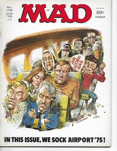 Image result for mad magazine, + airplane