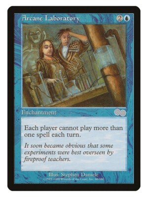 Arcane Laboratory MTG Urza's Saga Uncommon LP Lightly Played Single Card