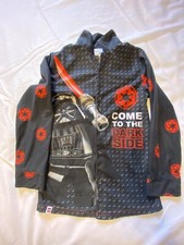 NWT Disney LEGO Star Wars Boy's Long Sleeve Button Front Pajama Shirt Size: 6/7