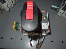 ABB OS 30FAJ12 30A 3P 600V General Purpose Switch w/Handle & LPJ-30SP Fuses Used