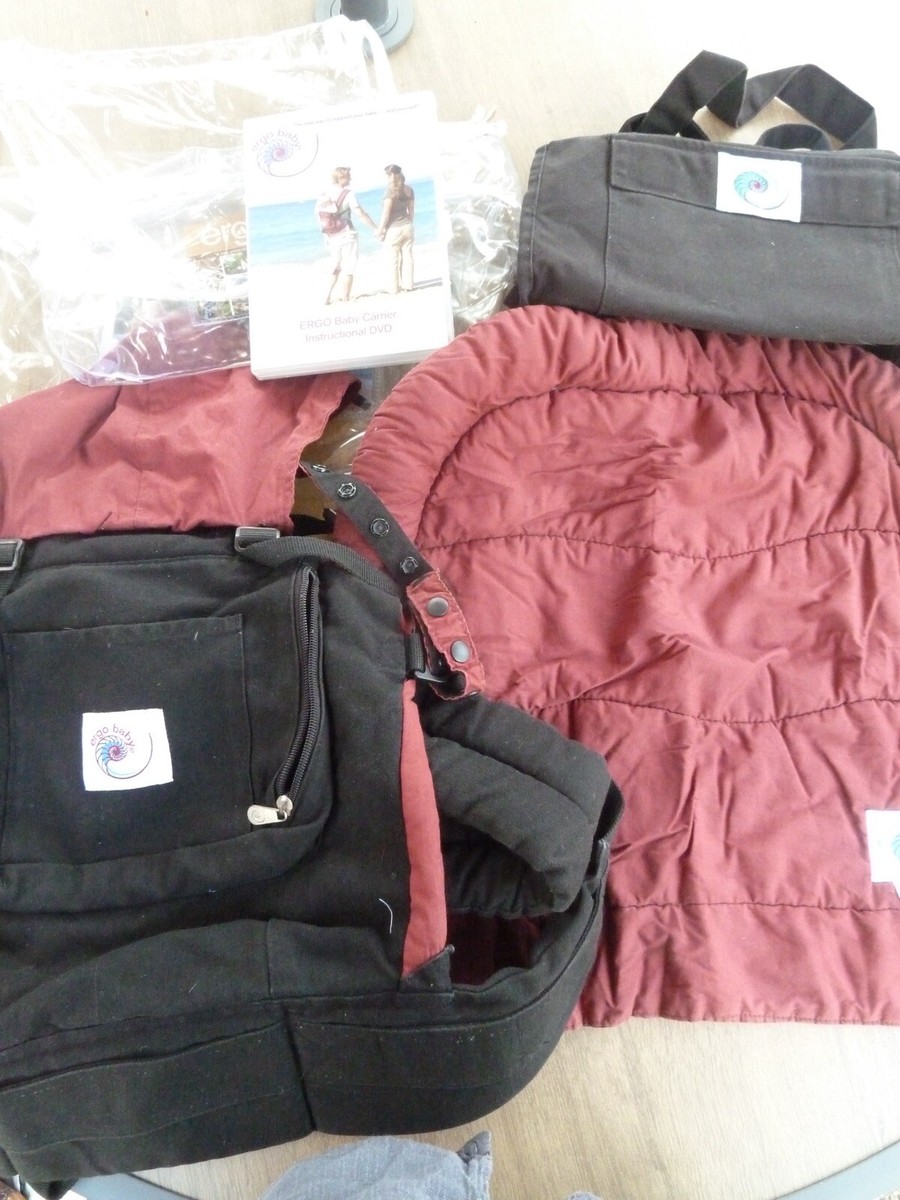 Mohali Bakers Ergobaby Organic Infant Insert Newborn Carrier Ergo