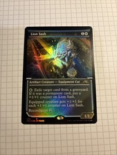 Lion Sash Alternative Art NEO Kamigawa: Neon Dynasty Magic The Gathering MTG