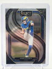 2024 Panini Select - Premier Level Joshua Karty #164 (RC) RAMS