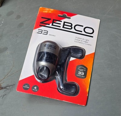 Zebco 33 Micro Spinning Reel - New in Package
