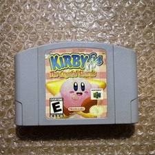Kirby 64: The Crystal Shards (Nintendo 64, 2000) N64 Authentic Tested & Working