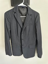 GAP Women's Dark Gray Tailored Academy Blazer Jacket Size 6