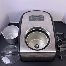 Cuisinart ICE-100 Ice Cream and Gelato Maker Supreme Commercial Working VGC