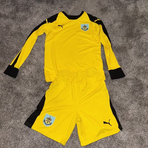 Puma Burnley 2018/19 Gk Kit Aged 9/10 - Picture 2 of 5