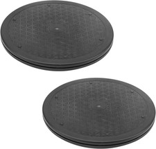 2 St&uuml;ck 25Cm Drehscheibe Drehbarer Universal Drehteller, 360 Grad Plattform Dreh