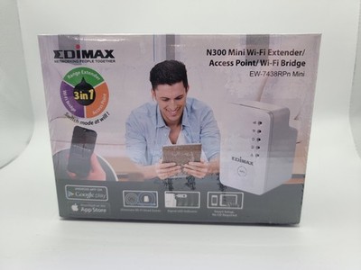 Edimax Smart WiFi Extender N300 Boost your wifi signal-Sealed NEW(A1-002)