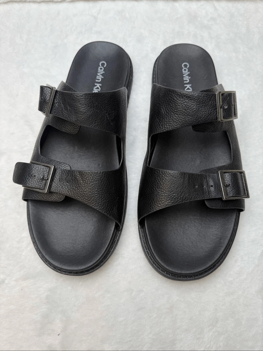 Calvin Klein Black Sandals for Men for sale | eBay display picture 3