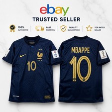 Camiseta de fútbol retro Kylian Mbappe Selección Francia 2022