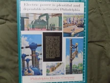 1960'S PRINT AD PHILADELPHIA ELECTRIC COMPANY