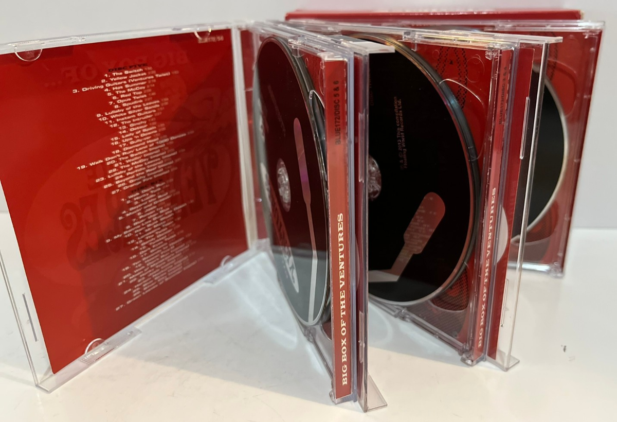THE VENTURES - Big Box Of (6 Discs) (UK) - Compact Disc CD