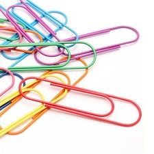 40 Pcs Cute Colorful Paper Clips Creative Office Supplies Assorted