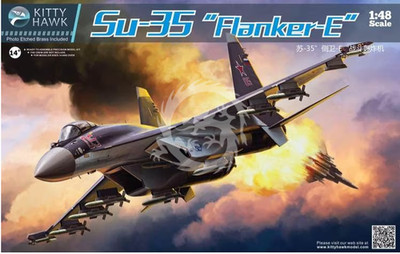 Su-35 'Flanker-E' Kitty Hawk KH80142 1/48 Scale
