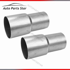 2pcs 2.5 2 12 Id To 3 3 Inch Id Universal Exhaust Pipe To Pipe Adapter Reducer 2pcs 2.5 2 12 Id To 3 3 Inch Id Universal Exhaust Pipe To Pipe Adapter Reducer