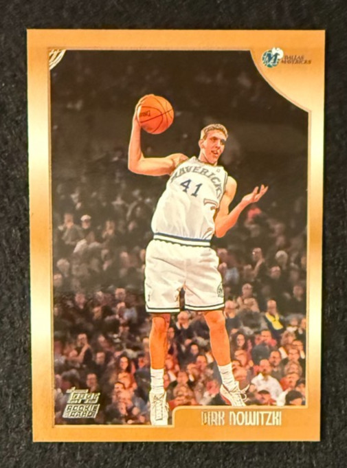 Dirk Nowitzki RC 1998-99 Topps Basketball #154 Rookie NrMt/MT