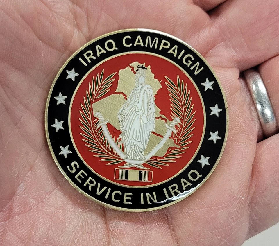 7th Special Forces Group Iraq Service Challenge Coin Officially Licensed - Image 3 of 4