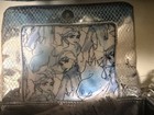 Disney Frozen Zip Pouch/Case One Size Silver Holographic Metallic Blue — photo 3