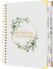 Floral Wedding Planner Book and Organizer