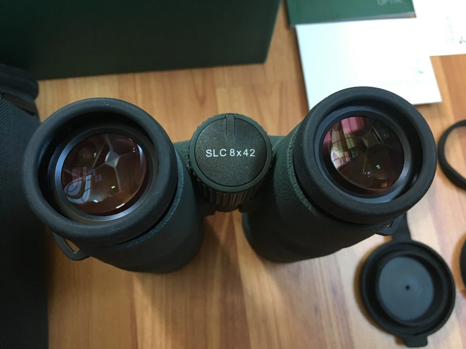 Swarovski SLC 8x42 HD Binoculars with Field Bag Pro Green - New in Box - Image 3 of 4