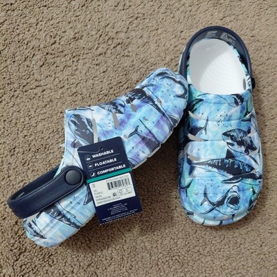 Discovery Rugged Shark (Shark Week)  Clogs Sandals Size 3
