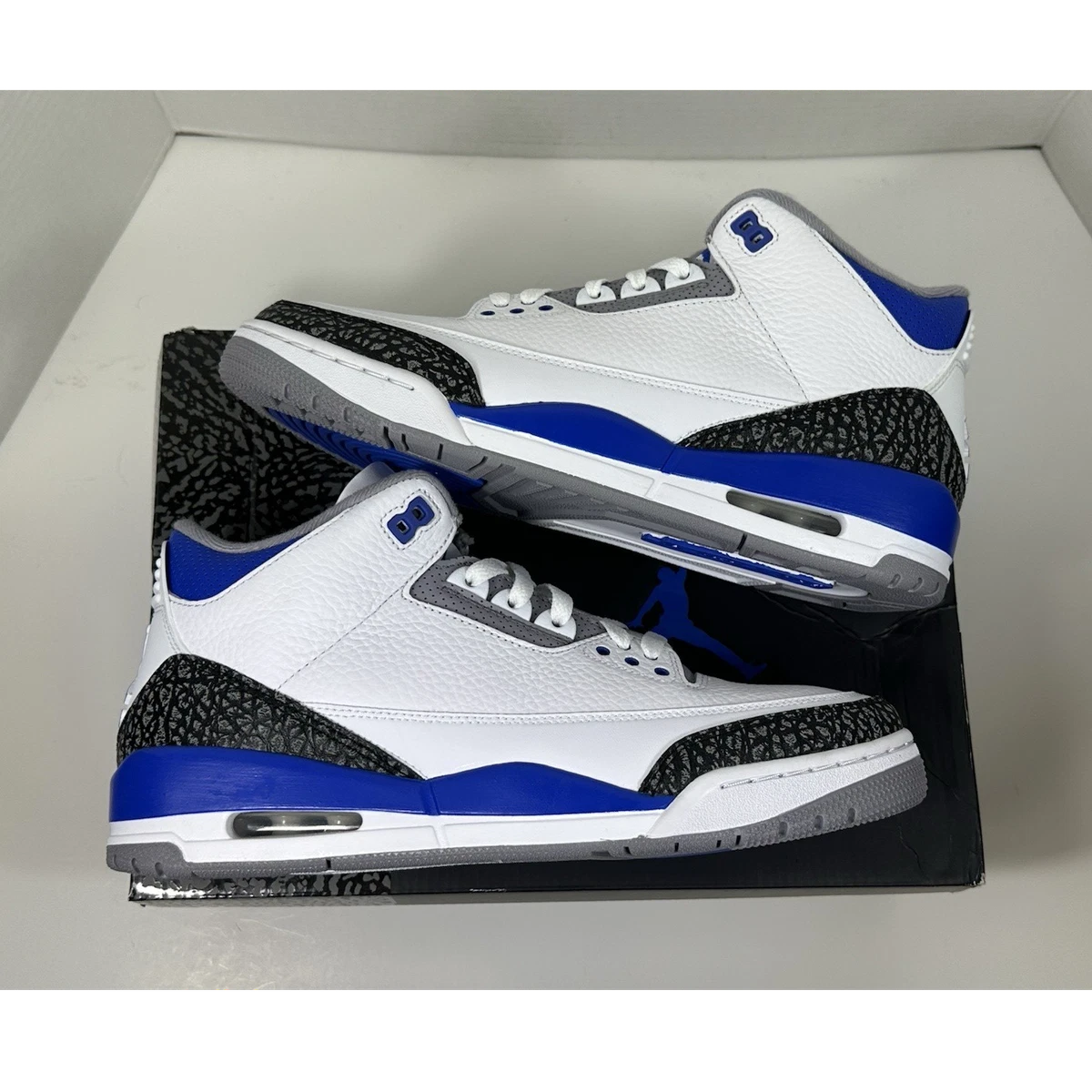 Preços baixos em Jordan 3 Retro Blue | eBay Preços baixos em Jordan 3 Retro Blue | eBay
