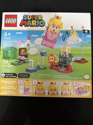 LEGO Super Mario Adventures with Interactive Peach 71441, 208 Pieces, Age 6 Plus