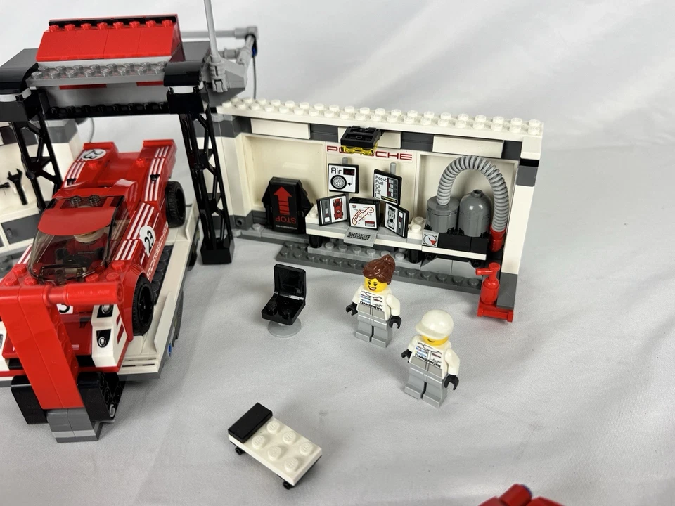 LEGO Speed 75876 Porsche 919 Hybrid & 917K Pit Lane 95% complete + La Ferrari — 第 3/4 张图片