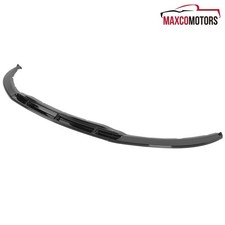 Bumper Spoiler Lip Fits 2013-2014 Ford Mustang V8 Glossy Black Splitter 3pc