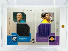 2002-03 Upper Deck Kobe Bryant Michael Jordan Dual Relic
