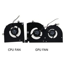 Laptop CPU GPU Cooling Fan For MSI GS75 Stealth P75 Creator MS-17G1 MS-17G2